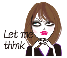 I'm a Super Model-3 (EN) sticker #9678615