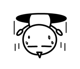 Loose stick man sticker #9678821