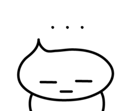 Loose stick man sticker #9678828