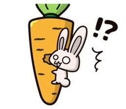 Calculation high rabbit (ver.English) sticker #9678881