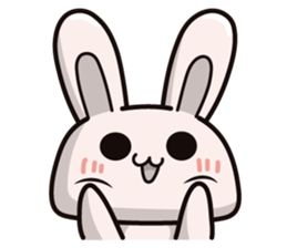 Calculation high rabbit (ver.English) sticker #9678882