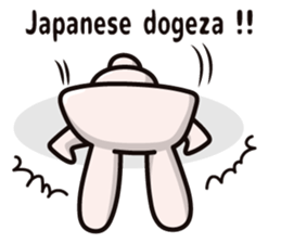 Calculation high rabbit (ver.English) sticker #9678886