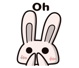 Calculation high rabbit (ver.English) sticker #9678911