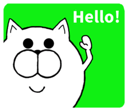 Maru-nyanko(Basic things Ver.) sticker #9678992