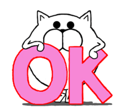 Maru-nyanko(Basic things Ver.) sticker #9678996