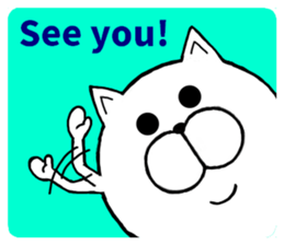 Maru-nyanko(Basic things Ver.) sticker #9679031