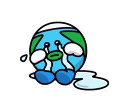 Chikyu-kun sticker #9679119