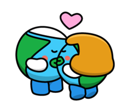 Chikyu-kun sticker #9679129