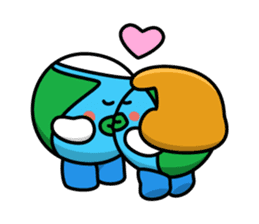 Chikyu-kun sticker #9679129