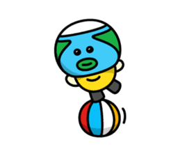 Chikyu-kun sticker #9679139