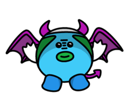 Chikyu-kun sticker #9679144