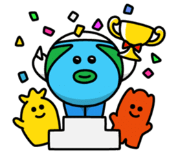 Chikyu-kun sticker #9679149