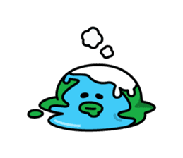 Chikyu-kun sticker #9679150