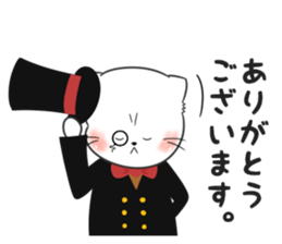 Cat Gentleman Mr.TIM&Mr.Josh sticker #9679528