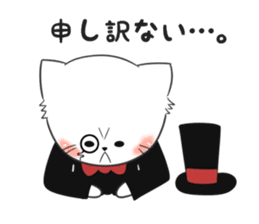 Cat Gentleman Mr.TIM&Mr.Josh sticker #9679532