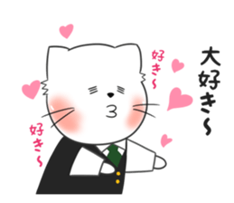 Cat Gentleman Mr.TIM&Mr.Josh sticker #9679539