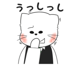 Cat Gentleman Mr.TIM&Mr.Josh sticker #9679540