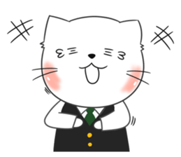 Cat Gentleman Mr.TIM&Mr.Josh sticker #9679541
