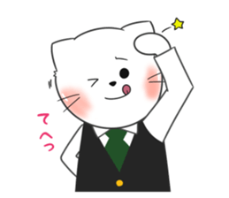 Cat Gentleman Mr.TIM&Mr.Josh sticker #9679542