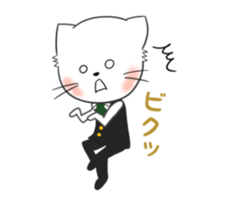 Cat Gentleman Mr.TIM&Mr.Josh sticker #9679546