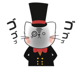 Cat Gentleman Mr.TIM&Mr.Josh sticker #9679548