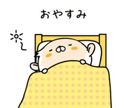 Daily life conversation of "MONCHI" sticker #9679594