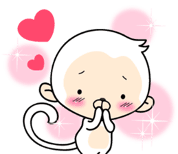 Daily life conversation of "MONCHI" sticker #9679614