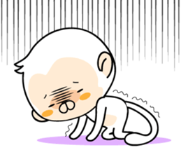 Daily life conversation of "MONCHI" sticker #9679616