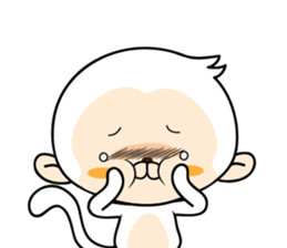 Daily life conversation of "MONCHI" sticker #9679629