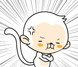 Daily life conversation of "MONCHI" sticker #9679631