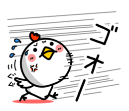 Surreal chicken TORIYABE sticker #9679690