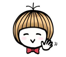 Boy of the onion head sticker #9679833