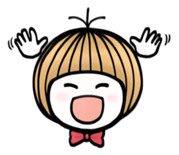 Boy of the onion head sticker #9679834