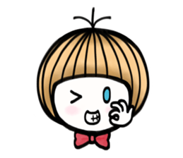 Boy of the onion head sticker #9679844