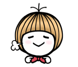 Boy of the onion head sticker #9679848