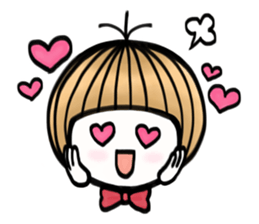 Boy of the onion head sticker #9679854