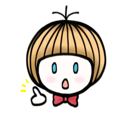 Boy of the onion head sticker #9679860