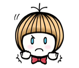 Boy of the onion head sticker #9679864