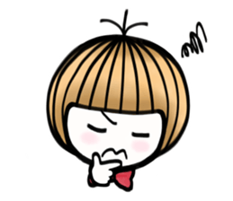 Boy of the onion head sticker #9679872