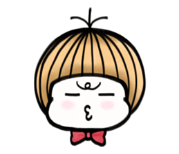 Boy of the onion head sticker #9679885