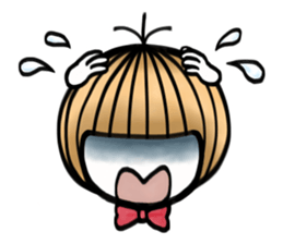 Boy of the onion head sticker #9679892