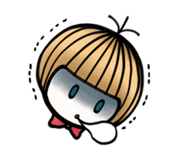 Boy of the onion head sticker #9679894