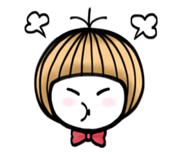 Boy of the onion head sticker #9679902