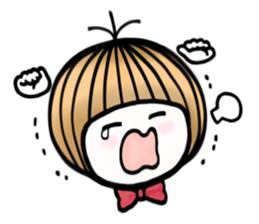 Boy of the onion head sticker #9679906