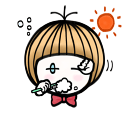 Boy of the onion head sticker #9679908