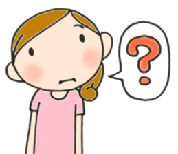 Mother is hard. Many questions sticker #9680512