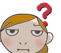 Mother is hard. Many questions sticker #9680546