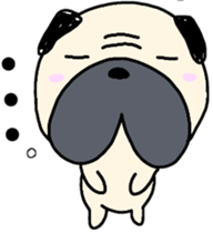 pugggggggg sticker #9681039