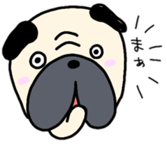pugggggggg sticker #9681040