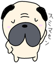 pugggggggg sticker #9681043